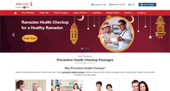 Desktop Screenshot of indushealthplus.ae